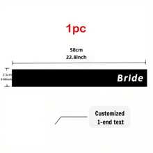 Customized Personalized Wine Glass Ribbon, Customized Wedding Champagne Flute Bow Personalized Satin Ribbon Name, Beverage Name Tag, Name Place Card, Personalized Satin Ribbon Bow (With Name) Wedding Table Decor Ribbon - Multicolor - View 13