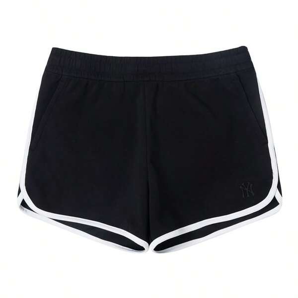 MLB Women's Basic Dolphin Shorts, Casual Comfortable Sports Shorts For Daily Wear And Fitness