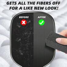 Limpiador de goma para raqueta Pika, nuevo limpiador de raqueta deportiva Pika, limpiador de raqueta de fibra de carbono, limpieza rápida y efectiva para raquetas Pika de fibra de carbono, elimina residuos, suciedad y arañazos menores, restaura la fricción y el giro.