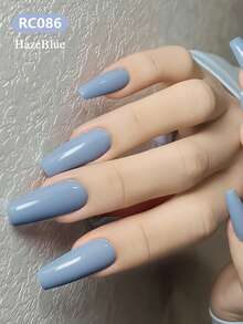 XEIJAYI 6pcs 15ml Blue Series Nail Polish Set, Long-Lasting Popular Color Gel Varnish Kit, Soak Off UV/LED Gel Polish, For Home Salon Nail Art Summer DIY Nails - Multicolor - View 3