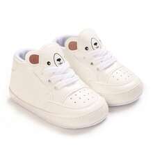 软底新款婴儿鞋，男童休闲皮鞋，透气防滑婴儿鞋，春秋 - 白色 - 查看 11