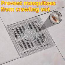 20 PCS Premium Stainless Steel Sink Strainer, 4 Inch Fine Mesh Drain Filter – Hair Catcher For Kitchen/Bathroom/Shower, Odor Proof & Rustproof, Easy Clean Universal Sink Strainer (Silver) - 銀色 - 查看 6