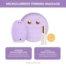 FOREO Luna 3 Plus Silicone, Facial Cleansing Brush, Face Sculpting Tool, Anti Aging Face Massager, Instant Face Lift, Enhances Absorption Of Facial Skin Care Products, Normal Skin - 顏色A - 查看 3