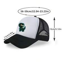 1 Stück Cartoon Muster Mesh Baseball Kappe, modisch und vielseitig, unisex