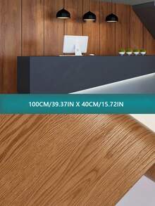 1 Rotolo di Carta da Parati Autoadesiva in PVC Impermeabile con Motivo Legno, Carta Contatto SXP con Motivo Legno, Carta da Parati Autoadesiva, Stacca e Incolla, Impermeabile e Rimovibile, Adatta per Soggiorno, Cucina, Camera da Letto, Dormitorio, Carta da Parati per Rinnovamento Mobili, Adesivo per Pavimento Resistente all'Olio, Dimensioni 39.3" X 15.7" / 118" X 15.7", Errore di Misurazione ±10cm - Multicolore - Visualizzare 21