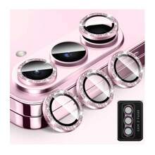 1 Protector pentru lentilă cameră compatibil cu Galaxy Z Fold7/Galaxy Z Flip7, anti-zgârieturi, înaltă definiție, sticlă securizată ultra-subțire 9H, ramă din aluminiu, cu localizator de instalare, instalare ușoară, lentilă metalică, pernă de protecție pentru lentila camerei, negru strălucitor, argintiu strălucitor, multicolor strălucitor, roz strălucitor, compatibil cu Galaxy Z Fold6/Galaxy Z Flip 6/Galaxy Z Fold 5, aplicabil pentru utilizare zilnică, birou, husă pentru cameră telefonică de acasă, impermeabilă, rezistentă la șocuri, anti-cădere, rezistentă la zgârieturi.