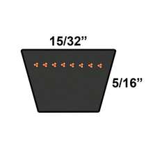 Correa de repuesto para neumáticos Firestone D&D PowerDrive 63515, 15, 1 banda, longitud de 64.569999999999993, de caucho - 1 - Ver 4