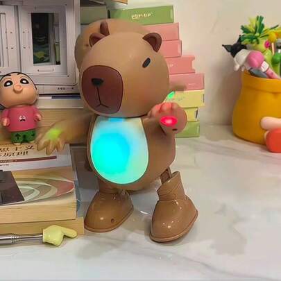 Brinquedo Infantil Robô Dançarino Stitch e Angel Luz E Som