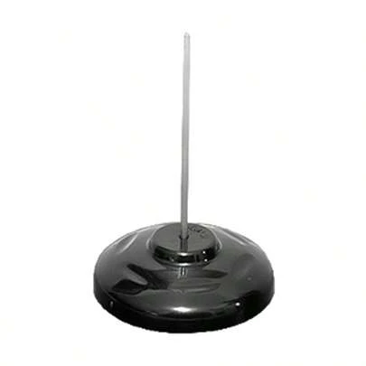 Espeto Para Papel Preto Base de Plástico Cavia