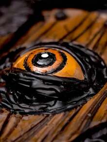 1 Stück, gruseliges Halloween Teufelsauge Horror Buch Dekoration für Zuhause und Basteln