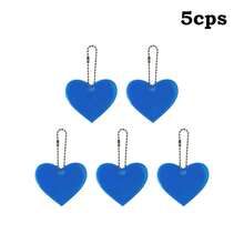 Reflective Star & Heart Ornaments - Christmas Decor Home & Party Supplies, Ideal Christmas Gifts, Wedding & Party Decorations, Keychain Bag Charm