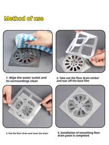 20 PCS Premium Stainless Steel Sink Strainer, 4 Inch Fine Mesh Drain Filter – Hair Catcher For Kitchen/Bathroom/Shower, Odor Proof & Rustproof, Easy Clean Universal Sink Strainer (Silver) - 銀色 - 查看 2