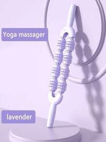 1 Deep Massage Roller, Leg Muscle Relaxer, Yoga Fascia Roller, Meridian Slimming, Tactile Sensory Integration Training, Relax Muscles Before Sleep, Unblock Meridians, And Grow Taller
