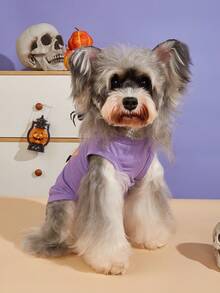 Halloween Pet Vest, Fashionable Party Holiday Pet Clothes, Suitable For Small To Medium Dogs, Costume