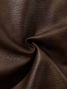 جاكيت جلد PU من نوع العملة القديمة للرجال ، خريف وشتاء