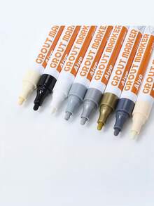 Tinta para Argamassa de Azulejo: Caneta de Tinta para Argamassa à Prova D'água, Clareador e Marcador de Selagem de Argamassa, Deixando a Linha de Argamassa com uma Aparência Mais Limpa. Caneta Marcadora para Tinta para Argamassa de Azulejo: Tinta para Argamassa à Prova D'água, Corante para Azulejo e Caneta de Selagem. Selante para Azulejos, Reparo e Selagem de Banheiros e Chuveiros: Nossas Canetas de Tinta para Azulejos e Rejuntes Trazem Seu Rejunte de Volta para Nossas Canetas de Tinta para Rejunte.