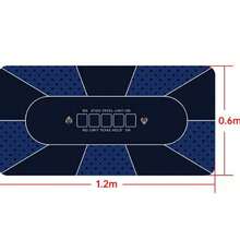 2 种尺寸选择：1.2m/1.8m 毛绒天鹅绒豪华游戏垫 - 适合扑克等纸牌游戏 - 派对游戏玩具礼物 - 娱乐棋盘游戏的矩形桌垫 - 圣诞节/节日必备 - 纸牌游戏 - 派对游戏 - 扑克牌 - 赌场主题派对装饰 - 骰子 - 宾果游戏 - 老虎机 - 圣诞游戏