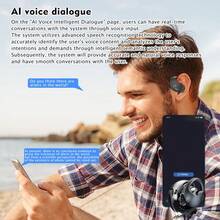 Bluetooth Translation Headset 144 Language AI Voice Translation Real-Time Three-In-One OWS Translation Device, With Wireless, Rechargeable Battery And USB Charging, Suitable For Real-Time Translation Headsets For Work, Travel, Business And Study - Nhiều màu - Xem 11