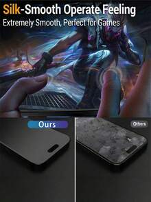 2 Packs Frosted Privacy Screen Protector, Compatible With IPhone 9H Anti-Peeping Ceramic Frosted Privacy Film, Suitable For 17/16ProMax/16E/16Plus16 Pro 16/Compatible With IPhone15ProMax/14/13/12/11/XR/X/XS/7/8, 2.5D Anti-Fingerprint Frosted Anti-Peeping Screen Protector (6.9 6.7 6.3 6.1 Inch), Full Coverage Frosted Anti-Peeping Screen Protector Screen Protection Essentials, Applicable To Daily Shield, Office, Home Phone Screen Protector Waterproof Shockproof Anti-Fall Scratch Resistant