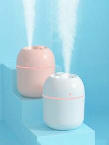 1pc USB Powered Aromatherapy Mist Humidifier With Colorful Lights, Refreshes Air, Nourishes Plants, And Soothes Environment With Cool Mist, Night Light And Quiet Operation, Perfect For Home, Office Or Bedroom Use - Humidifier - View 1