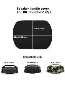 Funda para asa de altavoz compatible con Boombox/Boombox 2/Boombox3 Almohadilla de repuesto para asa Funda antideslizante para asa Funda para asa