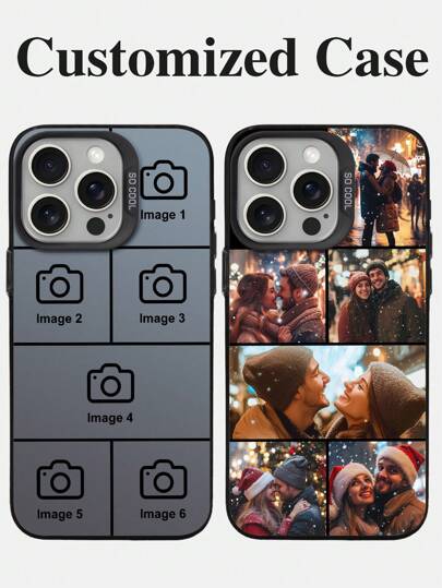 1pc Customized Photo Phone Case Compatible With IPhone 16 Pro Max/17 Pro Max/17 Air/17/15 Pro, S24 Ultra/S25, Suitable For Father, Mother, Couples, Pets, Children, Friends, Ideal Gift For Him, Her, Boyfriend, Girlfriend, Family, Friends, Grandparents, Anniversary, Birthday,Stylish,Colorful,Vintage,Cute,Contracted,Funny,Custom,Personalized,Unique,Customized,Ideal Gifts For Him,Ideal Gifts For Her,Boyfriend,Girlfriend,Family,Friends,Grandparents,Couple,For Anniversaries,For Birthdays,Phone Cases