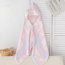Bata de baño para bebé - Parque del Océano Azul Rosa - Ver 1