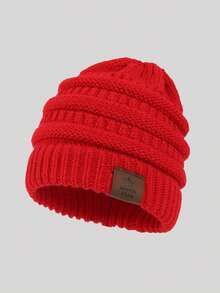 1/2 件婴儿无檐帽柔软温暖针织婴儿冬帽，可爱新生儿和幼儿冬帽 - Winter Hat - 查看 21