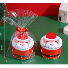 1 pieza Toalla de regalo de Navidad - Favor de fiesta único, regalo navideño atento, toalla suave y adorable - Suministros esenciales para una celebración memorable de la fiesta de Navidad