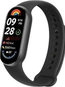 Xiaomi Smart Band 9 1.62" Amoled Display | 233 MAh Battery | Up To 21 Days Of Battery Life | Over 150 Workout Modes | BT 5.4 | 50M Water Resistant - Midnight Black - 黑色 - 查看 3