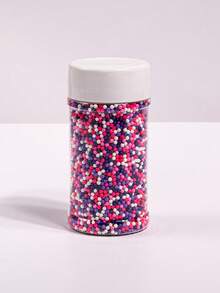 Sprinkles pentru decorarea torturilor de 85 g/3 oz. Folosiți-le pentru a decora brioșe, gogoși, înghețată și prăjituri. Folosiți-le ca sprinkles pe prăjituri în brutării sau ca decorațiuni de masă pentru deserturi la petreceri de ziua de naștere, Crăciun, Halloween și petreceri tematice. Doar pentru decor.