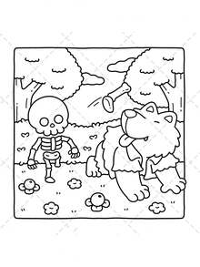 1pc SILLY SPOOKY Coco Coloring Book For Adults And Kids, Bold And Easy, Simple And Big Designs For Relaxat Colouring Books Christmas,Halloween Gift, Birthday Present, Children's Day,Student Supplies, Back To School Supplies, School Supplies