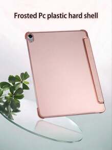 xcxjyf Pink Phone Case 1pc Silk Texture Rose Gold Tablet Protective Case With Wake/Sleep Function, Compatible With Ipad Mini 4/5/6/9.7/10.2/10.5/Air4/Air5/10th/10.9/Pro 11"/Air 11"(M2)/Pro 11"(M4)/2024/IPad Air 11-Inch(M3) 2025/IPad(A16) 11 Inch 11th Generation 2025, Casual Design - Rose Gold - View 8