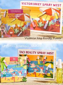 5/1pc 40ml Limited Edition Brazilian Digital Beach Fragrance Spray, A Must-Have For Holidays, Air Freshener. Long-Lasting Fragrance, Neutralizing Odors To Purify The Air, High-Quality Product, Portable, Suitable For Summer, Bedrooms, Dates, Wardrobes, Bathrooms, Travel And Family Occasions, Valentine's Day, Women's Gifts, Mother's Day, Weddings, Graduation Season - Multi-spice - View 2