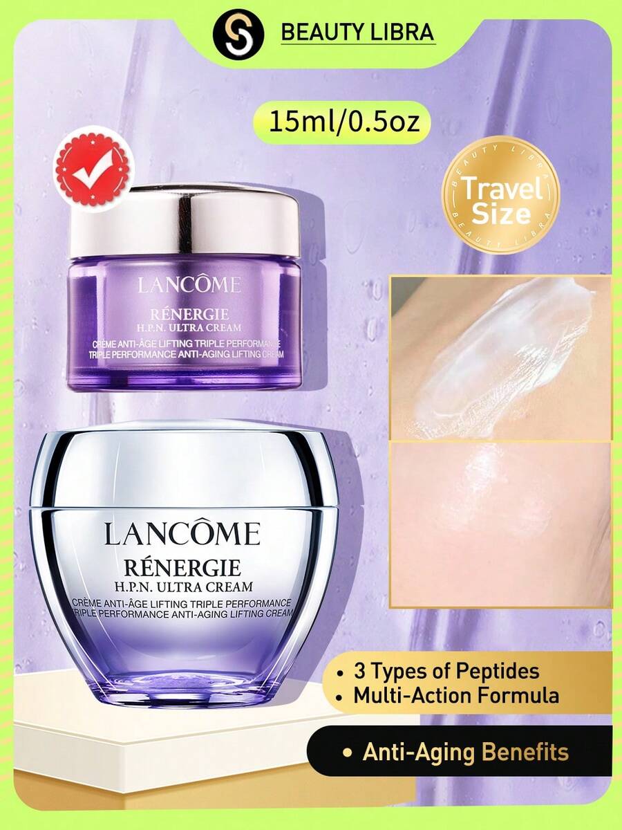 Lancôme Rénergie H.P.N. 300 肽抗衰老霜 - 抗衰老霜、紧致霜、保湿霜、抗皱霜、旅行装霜、迷你装霜、15ml/0.5OZ - 白色 - 查看 1