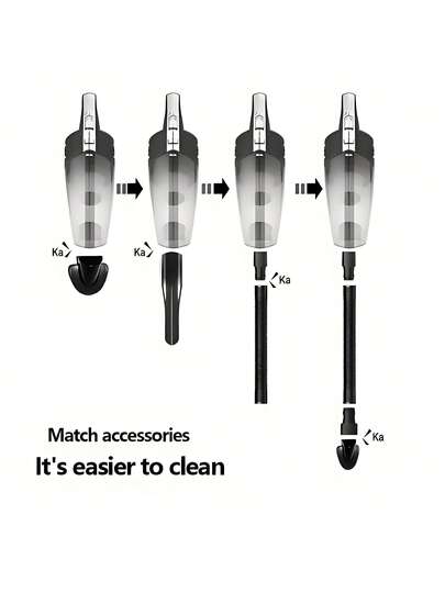 RAF Wireless Home Stofzuiger Ho hold Cleaning, Car Cleaning Cat Hair Pet Multi Functional Portable Mini Held Variety Of Scenarios, Including Accessories view 8