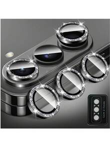 1 Protector pentru lentilă cameră compatibil cu Galaxy Z Fold7/Galaxy Z Flip7, anti-zgârieturi, înaltă definiție, sticlă securizată ultra-subțire 9H, ramă din aluminiu, cu localizator de instalare, instalare ușoară, lentilă metalică, pernă de protecție pentru lentila camerei, negru strălucitor, argintiu strălucitor, multicolor strălucitor, roz strălucitor, compatibil cu Galaxy Z Fold6/Galaxy Z Flip 6/Galaxy Z Fold 5, aplicabil pentru utilizare zilnică, birou, husă pentru cameră telefonică de acasă, impermeabilă, rezistentă la șocuri, anti-cădere, rezistentă la zgârieturi.