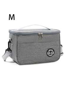 New Portable Lunch Bag Food Thermal Box Waterproof Office Cooler Lunchbox With Shoulder Strap Insulated Case,Large-Capacity Travel Hand-Held Shoulder Strap Insulated Bag, Lunch Box Bag, Student Thickened Waterproof Lunch Bag, Fresh-Keeping Aluminum Foil Picnic Bag Lunch Bag For Women Lunch Box For School For Traveling Waterproof Bag Insulated Lunch Bag - Multicolor - View 23