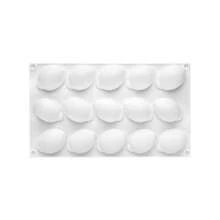Russian Tale Silicone Mold For Baking Mousse Cake, Candy, Pastry, Chocolate, Cupcake, Jelly, Pudding, Cake Decoration Mold, 3D Russian Tale Shape (15-Cavity) - White - View 12