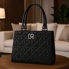 Women's Medium Modern Crossbody Shoulder Bag Spacious Interior Pocket Premium Quality Immediate Shipping - 黑色 - 查看 2