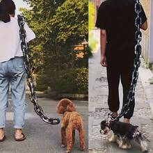 Halloween Themed Funny Pet Leash, Suitable For Medium And Small Dogs, Designed For Outdoor Walking And Training, Made Of Lightweight Polypropylene Material With Chain Design