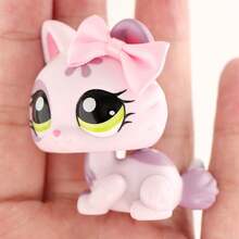Minilpsshop Rare Pet Shop Animal Toy:Crouching Cat #1628 With Accessory – Ideal Adult Collectible Gift - 紫色 - 查看 6