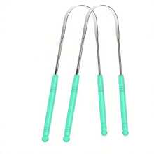 1/Piece, Adult U-Shaped Tongue Scraper, 1 Stainless Steel Tongue Scraper, Reducing Bad Breath, Men's And Women's Hygiene Products, Oral Care Tools, Living Room, Home, Bedroom, Bathroom, Household Items, Travel Supplies, Wedding, Queuing, Birthday, For Men, Parents, Friends, New Year, Accessories, Fun Gifts - White - View 8