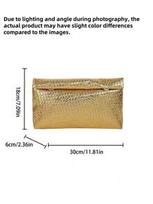 Sac à main mode couleur unie, sac carré petit à grand rabat couverture à boucle magnétique, motif crocodile sac femme, sac polyvalent pour soirées, voyages, shopping