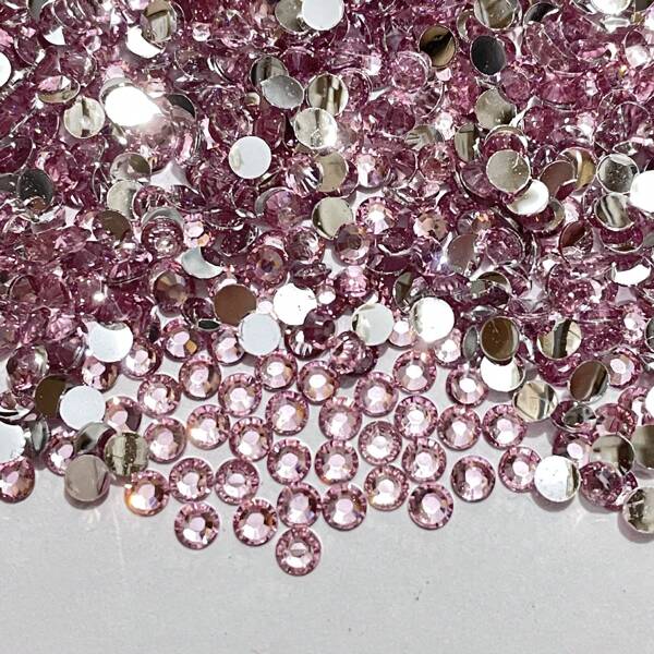 0.2 Cm/0.3 Cm/0.4 Cm/0.5 Cm Light Pink Resin Diamond, Imitation Diamond Water Cup Toy Handmade DIY, Shoes, Boots And Clothing Decoration Materials