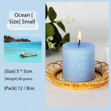 8 colores 5*5CM 5*7CM Velas perfumadas vibrantes | Fragancia premium de larga duración y sin humo | Perfectas para fiestas, eventos y decoración del hogar (cada tono = aroma único)