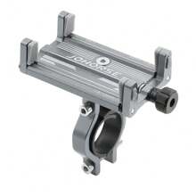 1 szt. 360° obrotowy uchwyt na telefon do roweru/motocykla/skutera, antypoślizgowy uchwyt na kierownicę do telefonu do nawigacji