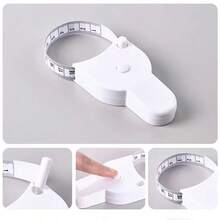 An Automatic Recovery Portable Self-Measuring Tape Measure, Professional Telescopic Waist Measuring Tape, Fitness Home Soft Leather Tape Measure, Metric British Double-Sided Double-Use, Mini Three-Circumference Automatic Card Measuring Tape, One-Key Accurate Measuring Tool