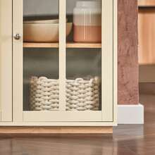 SoBuy Kitchen Cabinet FSB81-GR - Beige - View 11