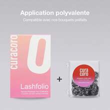 Curacoro LashFolio Narrow Promade Fans, Handmade Volume Eyelashes, 5D~10D, C CC D Curl, Thickness 0.03~0.07mm, 8-15mm Length, Professional Long-Lasting Promade Lash Fans (18D-0.03 D, 8mm-15mm)